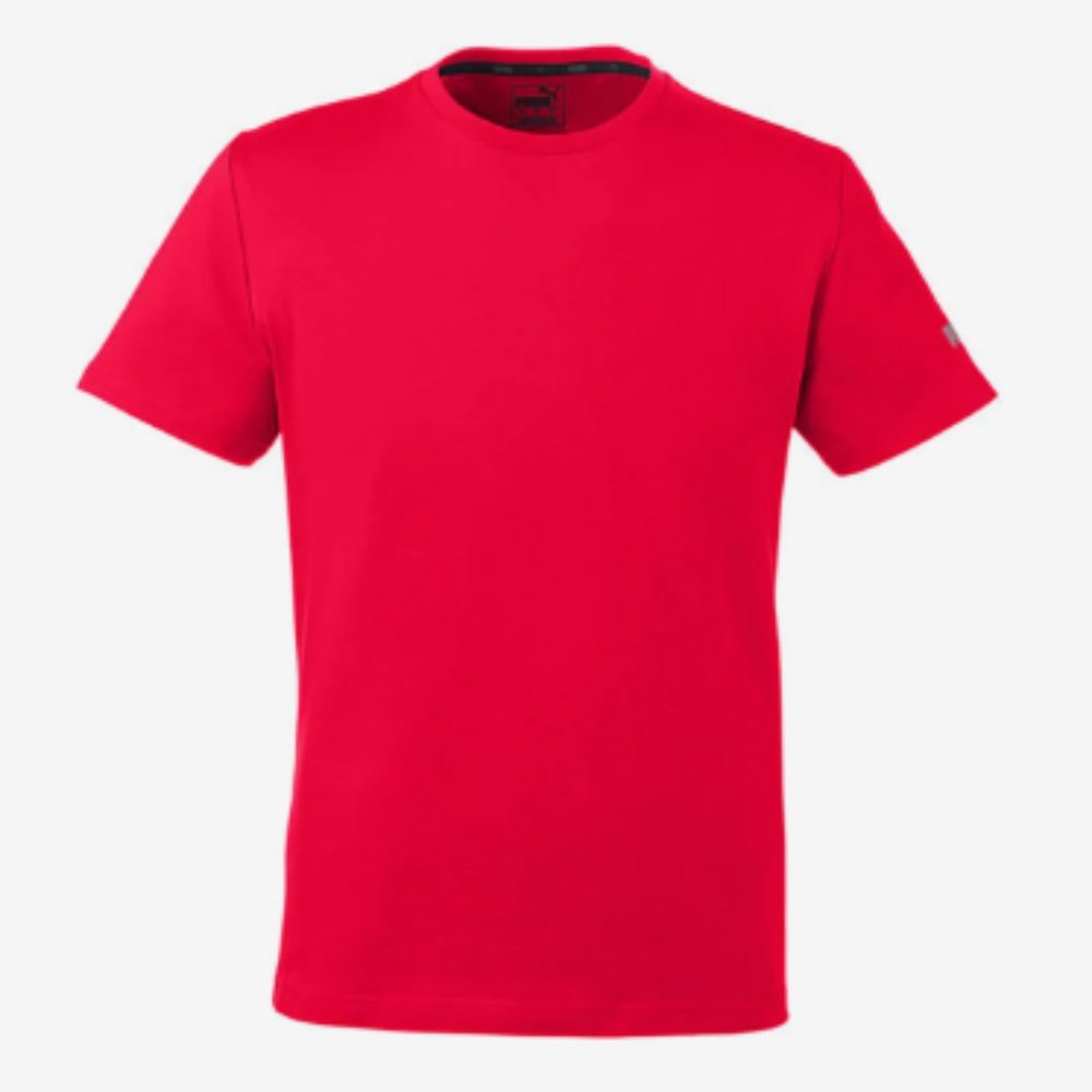 PUMA - Essentials Short Sleeve Tee - Red - Picture 4 of 6